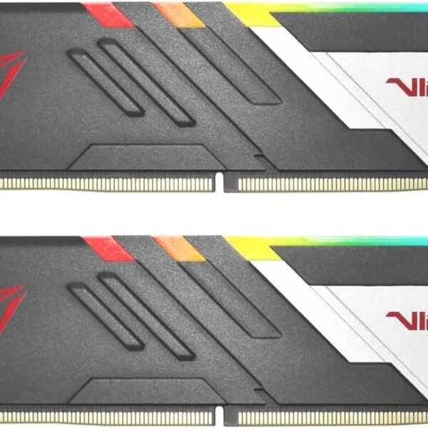 RAM 32GB (2X16) 7200MT/S DDR5 VIPER GAMING RGB (En configuration seulement)