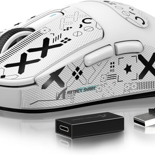 ATTACK SHARK X3 Pro White