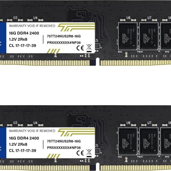 RAM 32GB(2X16) 2400MT/S DDR4 TIMITEC (En configuration seulement)
