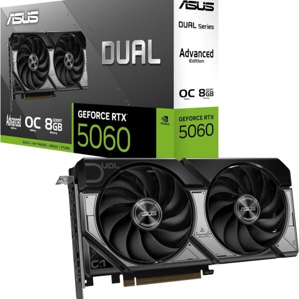 RTX 5060TI 8GB ASUS DUAL OC (En configuration seulement)