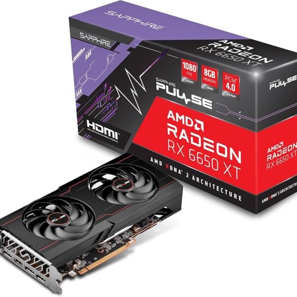 RX 6650XT 8GB  SAPPHIRE PULSE (En configuration seulement)