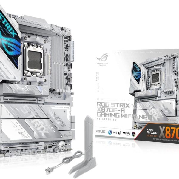 X870E-A GAMING WIFI 7 NEO ROG STRIX WHITE (En configuration seulement)