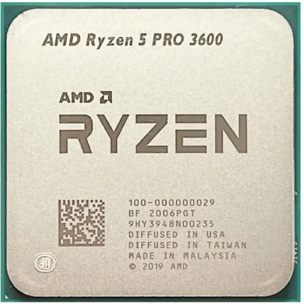 RYZEN 5 PRO 3600 TRAY (En configuration seulement)