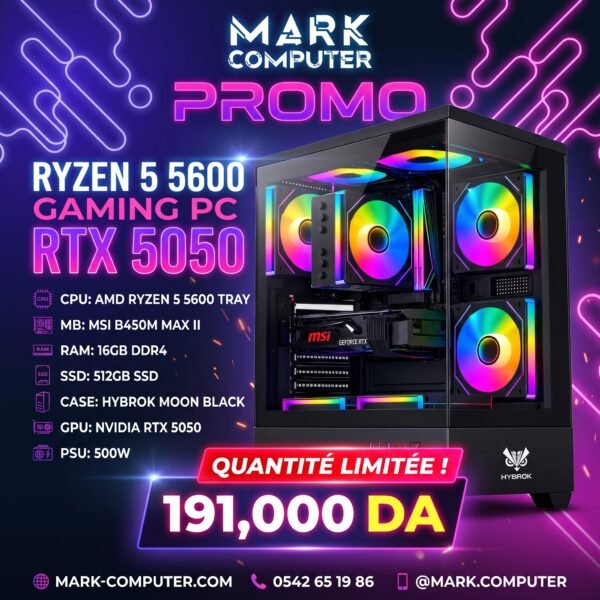 RYZEN 5 5600 + RTX 5050 8GB
