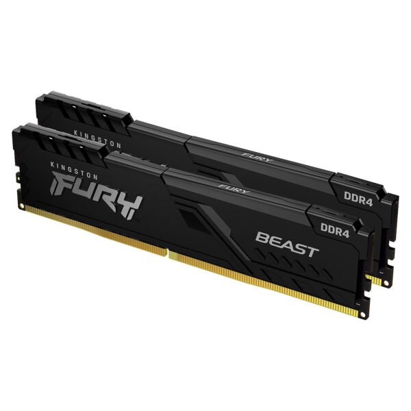 RAM 16GB(2X8) DDR4 2666MT/S FURY KINGSTON  (En configuration seulement)