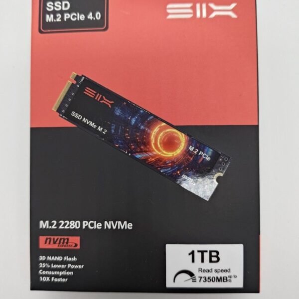 SSD 1TB NVME M2 SIIX BOX 7350MB/S  (En configuration seulement)
